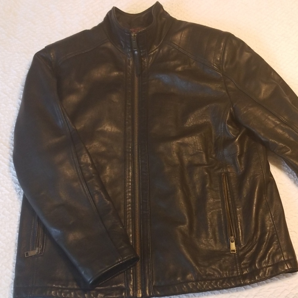 Andrew Marc Neptune Leather Jacket